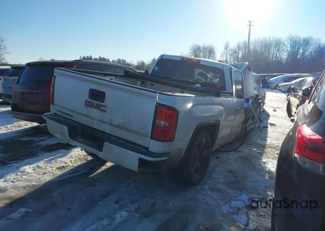 2016 GMC Sierra 1500 from USA, damaged, VIN 1GTV2LEH4GZ412556
